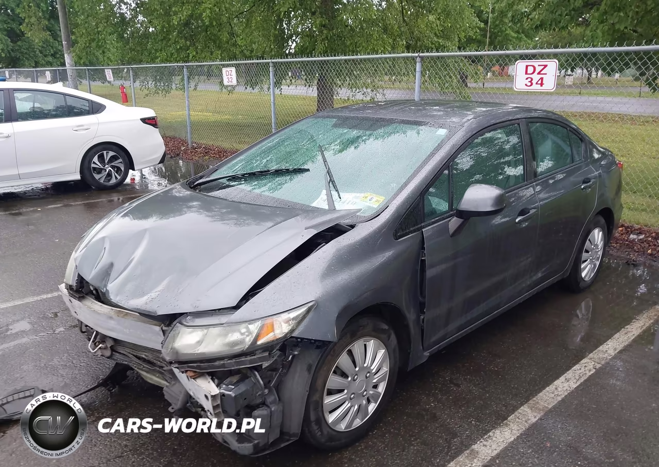 2013 Honda Civic Lx VIN:19XFB2F51DE215614 - 2
