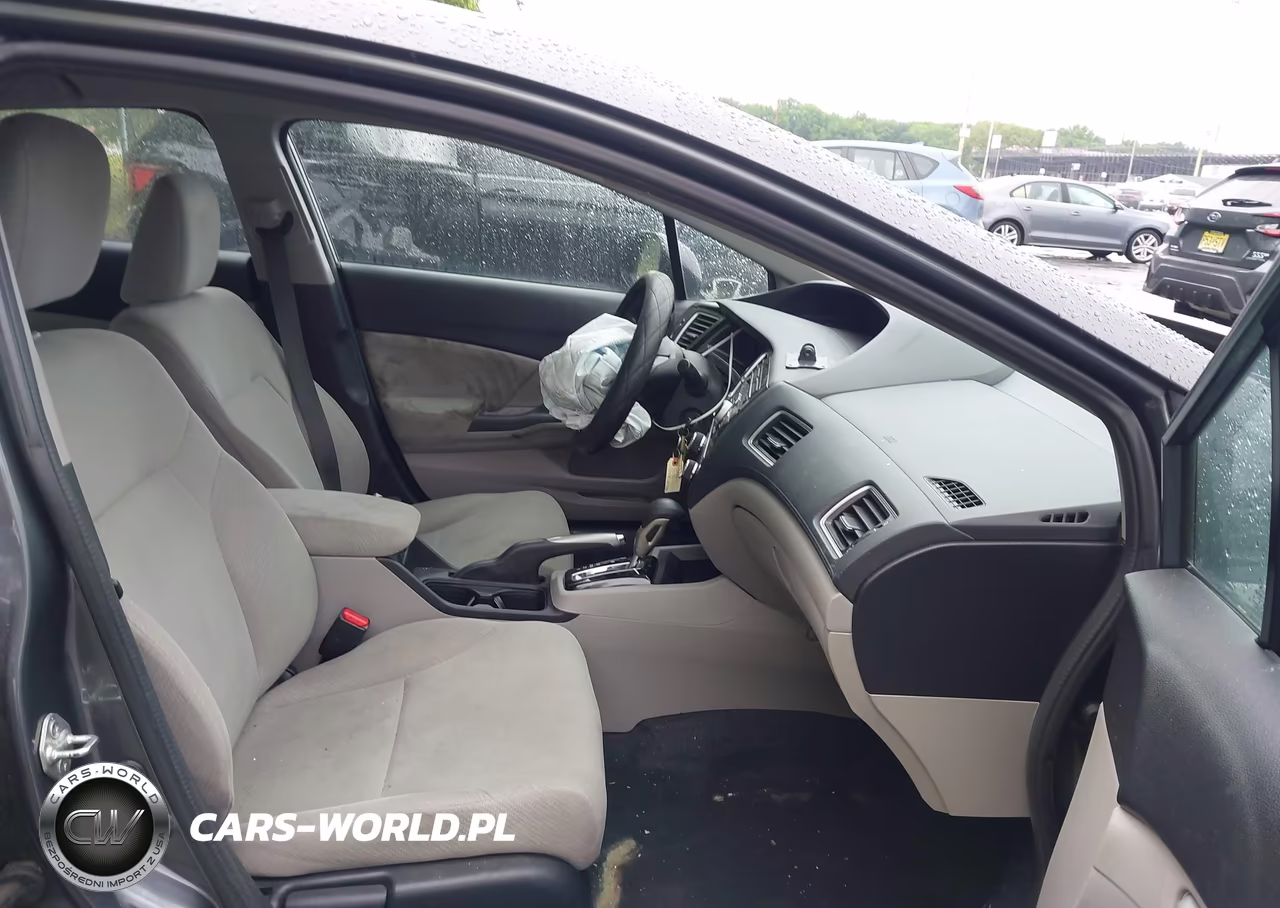 2013 Honda Civic Lx VIN:19XFB2F51DE215614 - 5