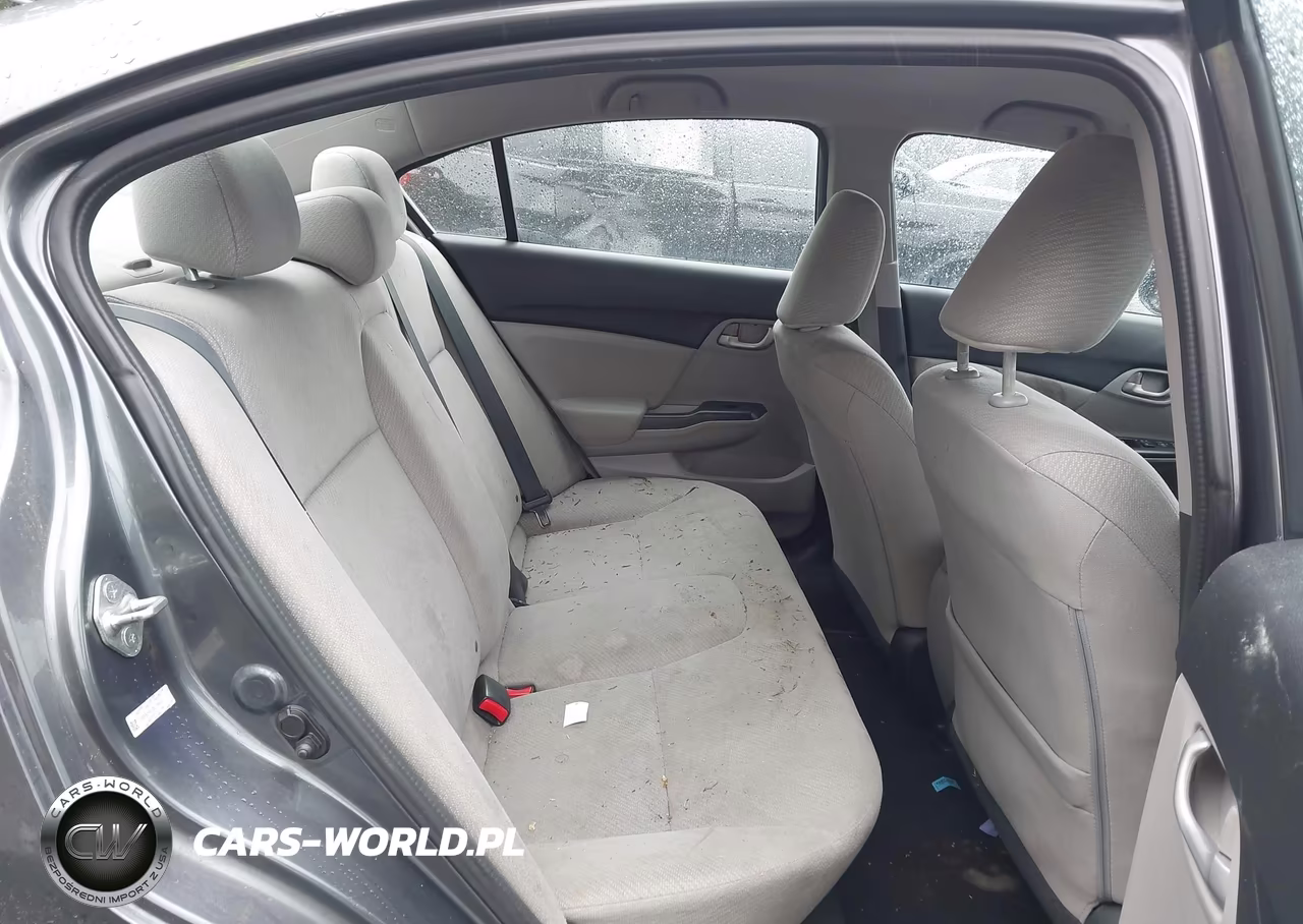 2013 Honda Civic Lx VIN:19XFB2F51DE215614 - 8