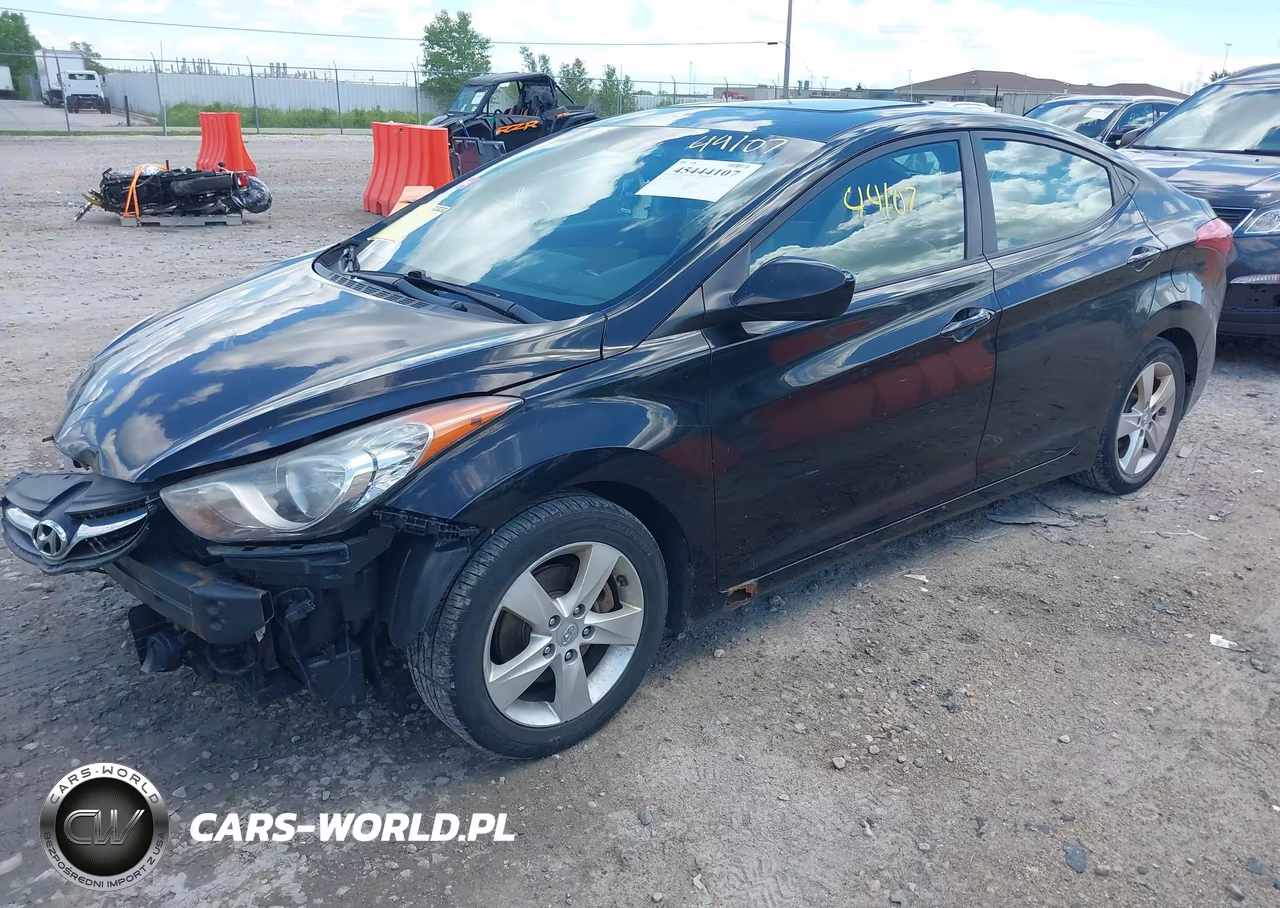 2012 Hyundai Elantra Gls (Ulsan Plant) VIN:KMHDH4AE3CU207969 - 2