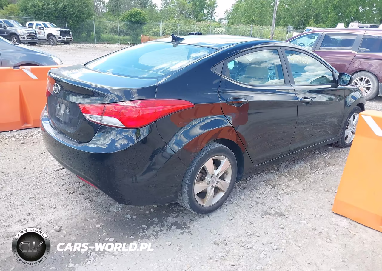 2012 Hyundai Elantra Gls (Ulsan Plant) VIN:KMHDH4AE3CU207969 - 4