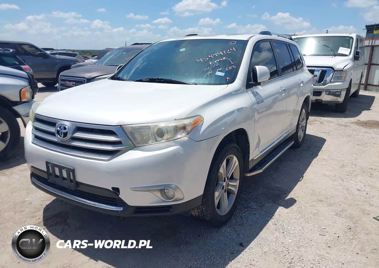2013 Toyota Highlander Limited V6 VIN:5TDYK3EH8DS121987 - 2