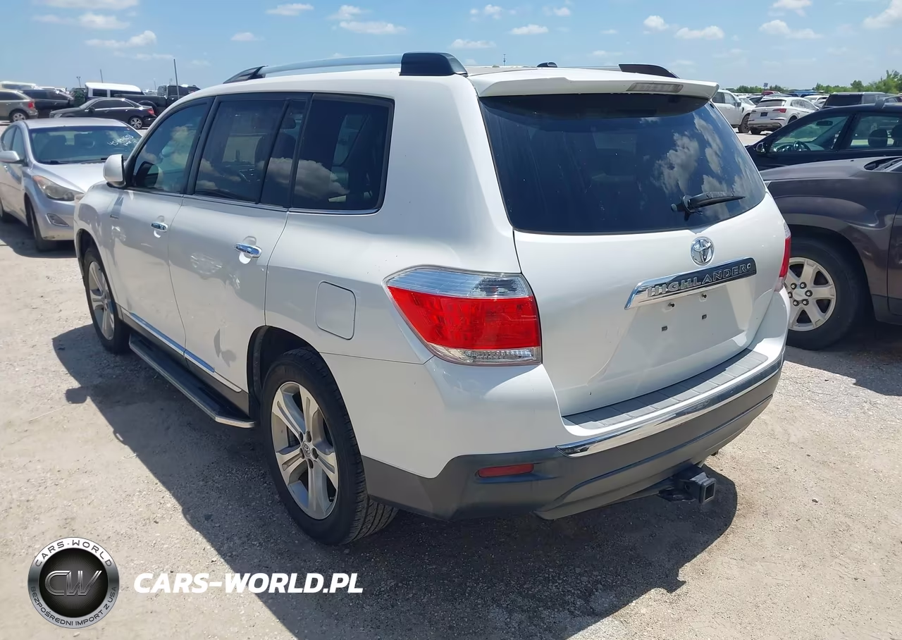 2013 Toyota Highlander Limited V6 VIN:5TDYK3EH8DS121987 - 3