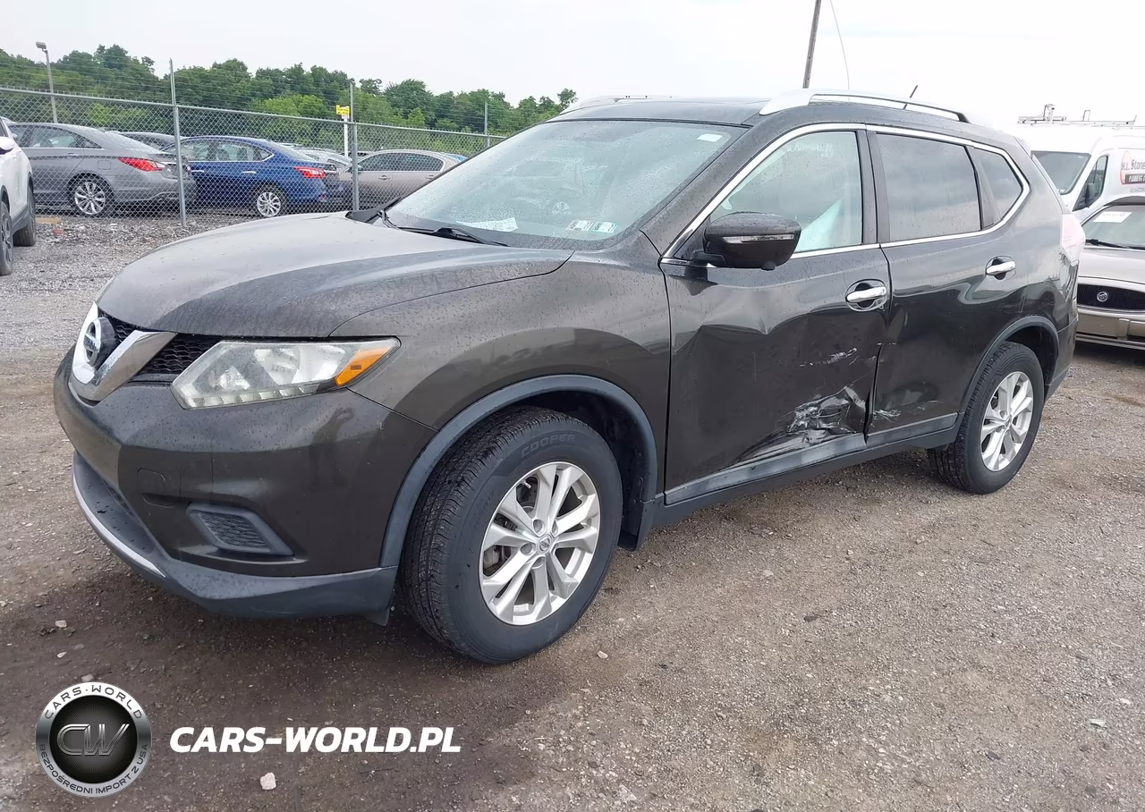 2015 Nissan Rogue Sv VIN:5N1AT2MV9FC798840 - 2