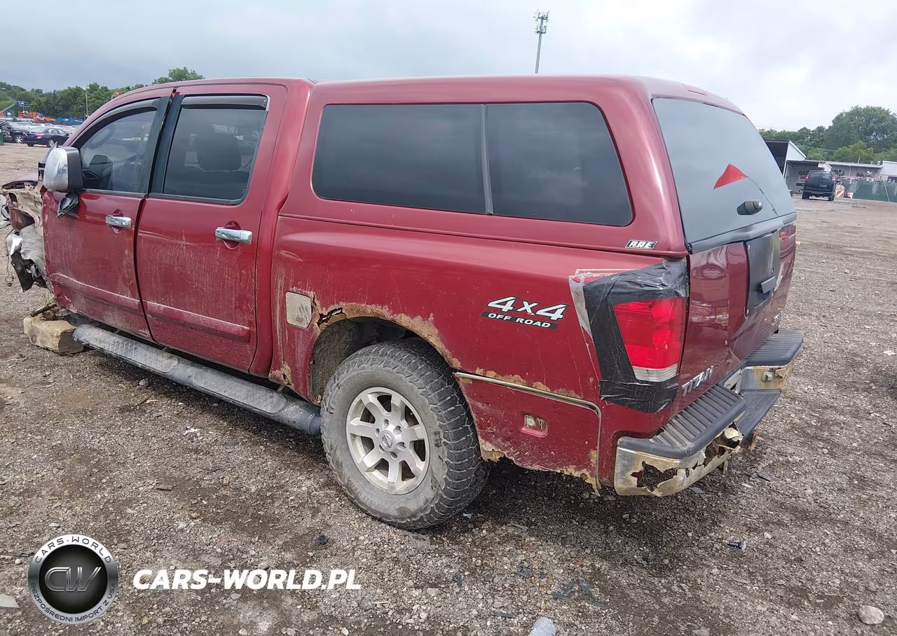 2004 Nissan Titan Le VIN:1N6AA07B94N570089 - 3
