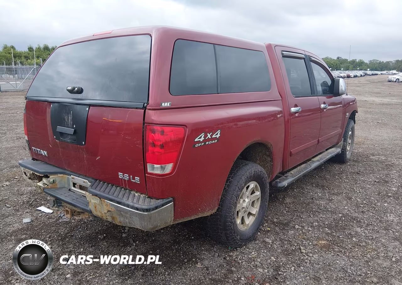 2004 Nissan Titan Le VIN:1N6AA07B94N570089 - 4
