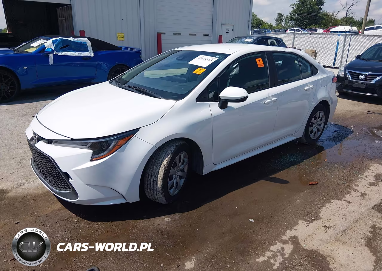 2021 Toyota Corolla Le VIN:5YFEPMAE2MP164333 - 2