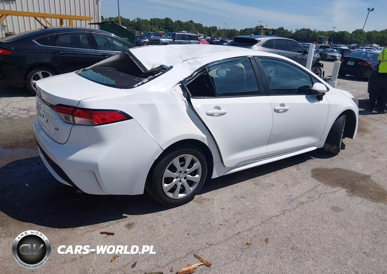 2021 Toyota Corolla Le VIN:5YFEPMAE2MP164333 - 4