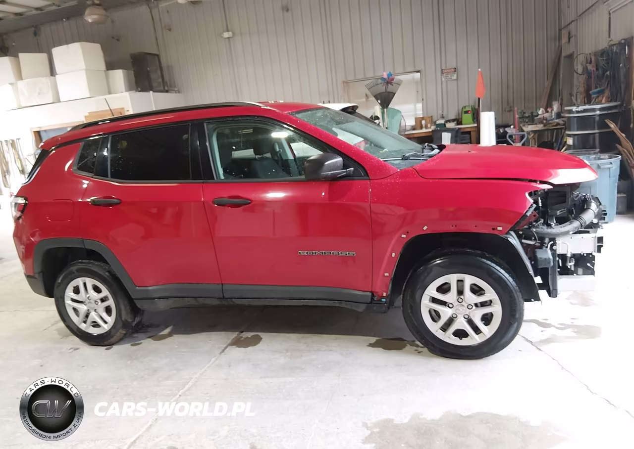 2017 Jeep New Compass Sport 4X4 VIN:3C4NJDAB5HT647325 - 14