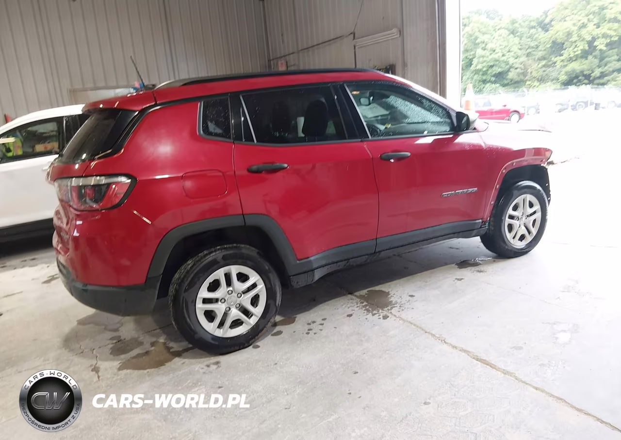 2017 Jeep New Compass Sport 4X4 VIN:3C4NJDAB5HT647325 - 2
