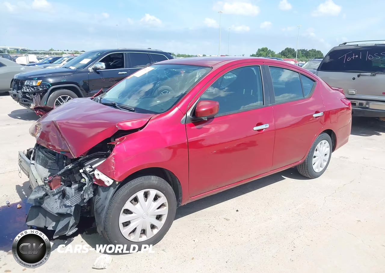 2016 Nissan Versa 1.6 S-1.6 S+-1.6 Sl-1.6 Sv VIN:3N1CN7AP7GL886725 - 2