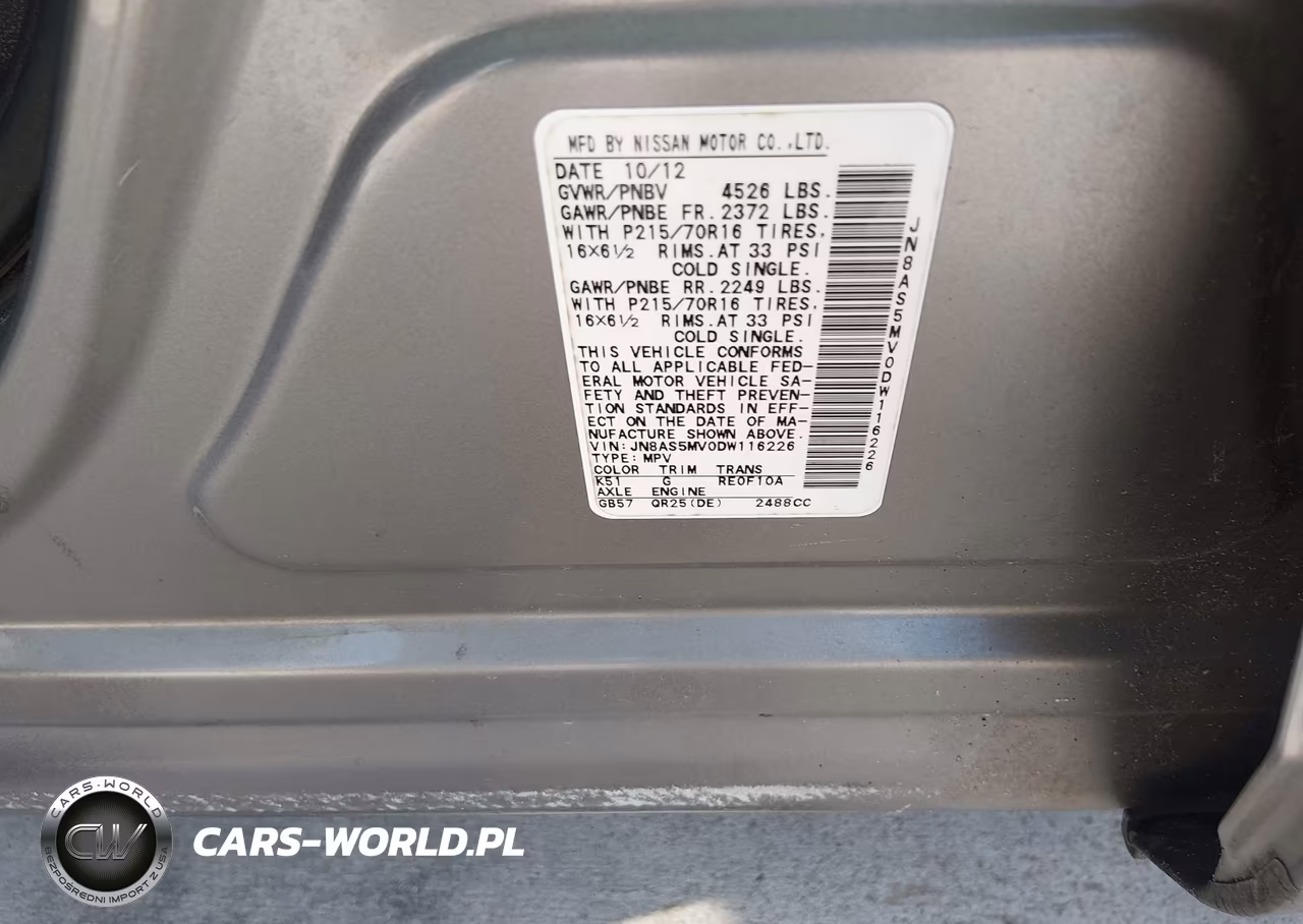 2013 Nissan Rogue S VIN:JN8AS5MV0DW116226 - 9