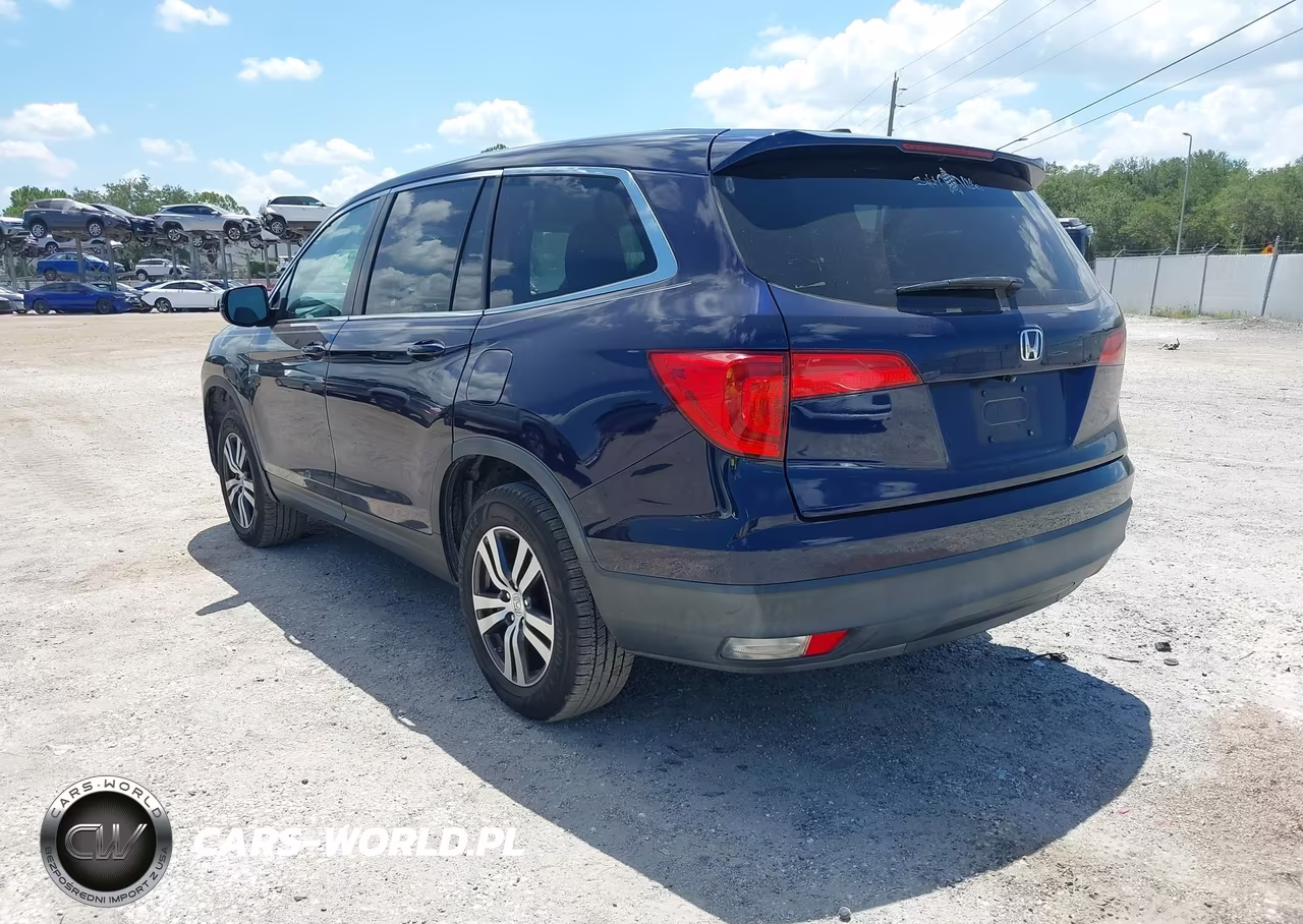2017 Honda Pilot Ex VIN:5FNYF5H35HB020531 - 3