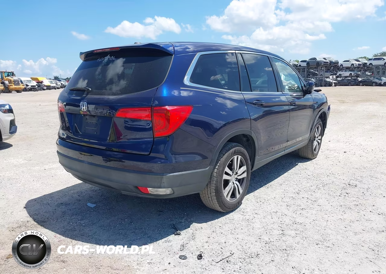 2017 Honda Pilot Ex VIN:5FNYF5H35HB020531 - 4