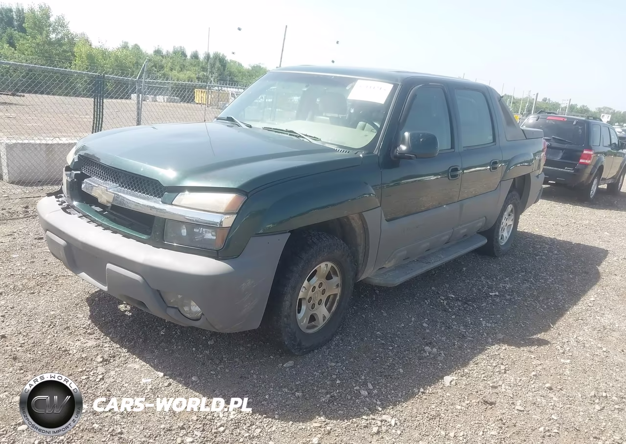 2002 Chevrolet Avalanche 1500 VIN:3GNEK13T92G112071 - 2