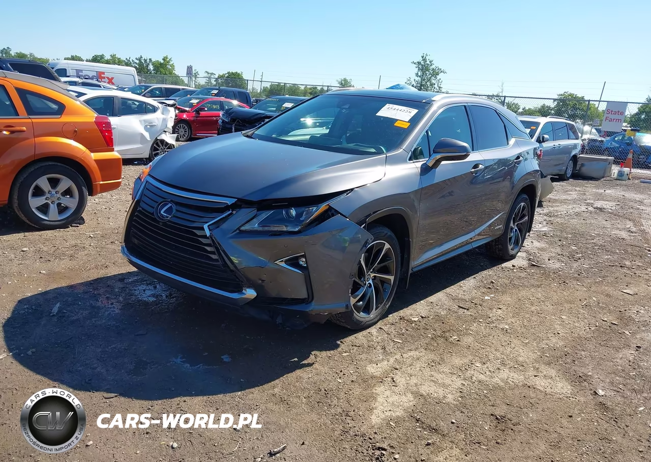 2018 Lexus Rx 450H VIN:2T2BGMCA7JC024234 - 2