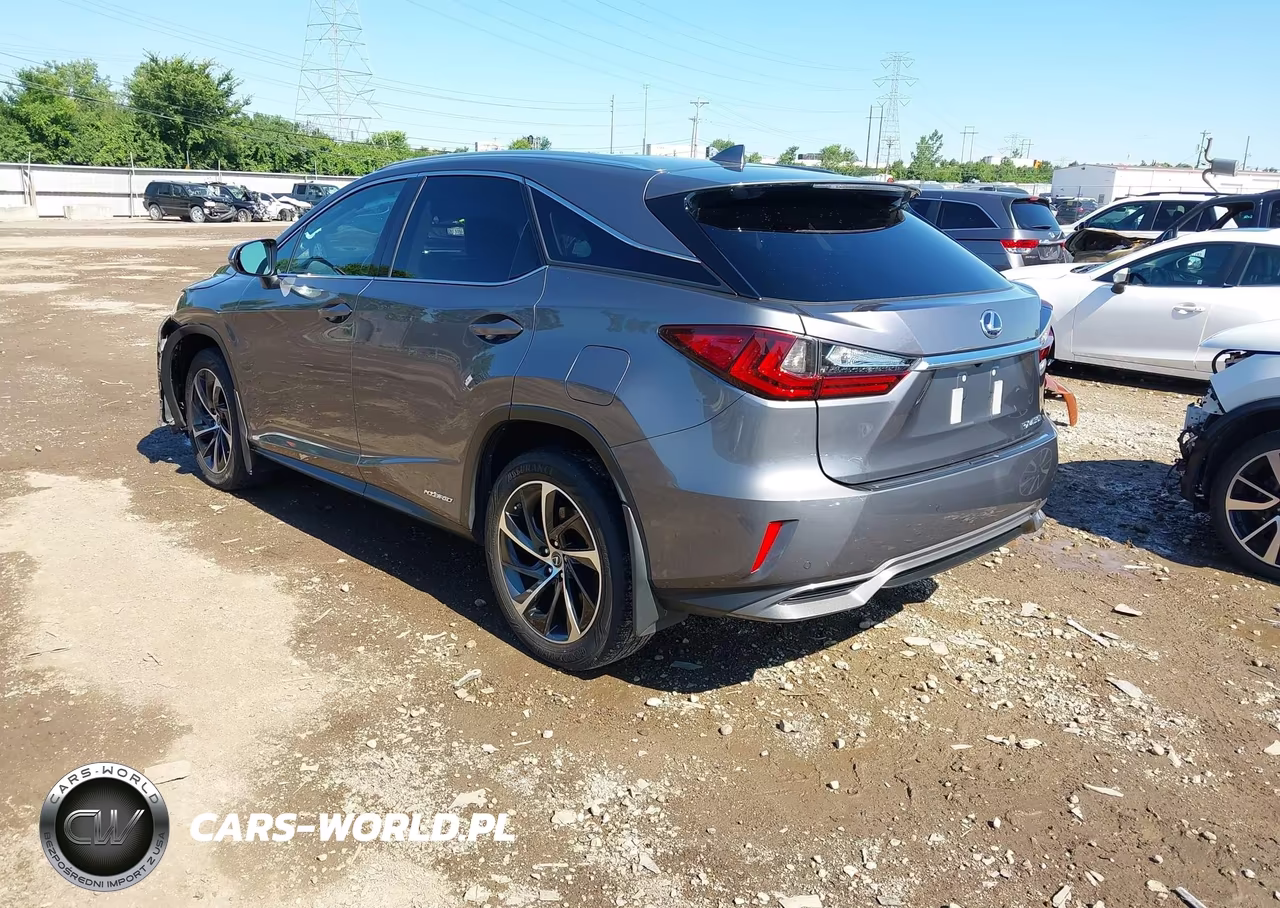 2018 Lexus Rx 450H VIN:2T2BGMCA7JC024234 - 3