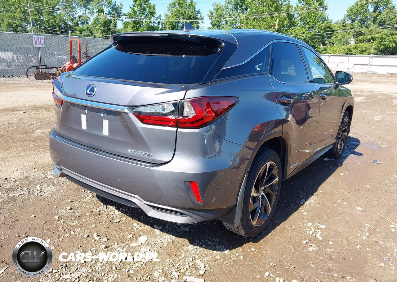 2018 Lexus Rx 450H VIN:2T2BGMCA7JC024234 - 4