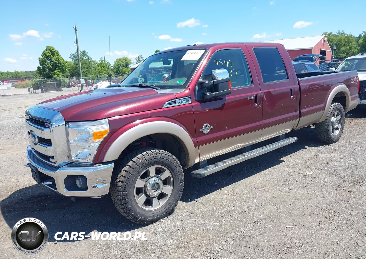 2011 Ford Super Duty F-250 Srw Lariat VIN:1FT7W2BT2BEB72245 - 2