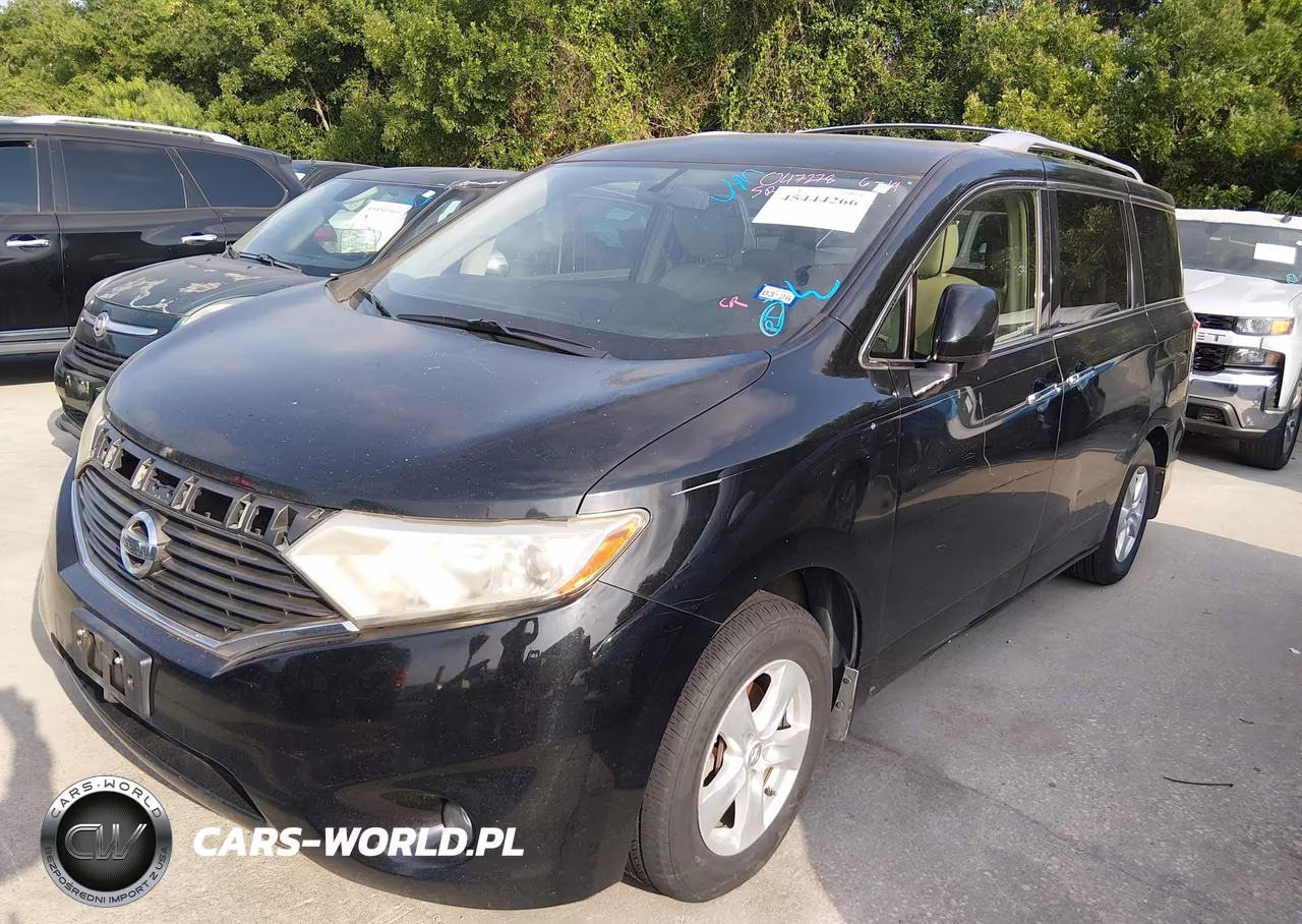 2012 Nissan Quest Sv VIN:JN8AE2KP3C9047278 - 2