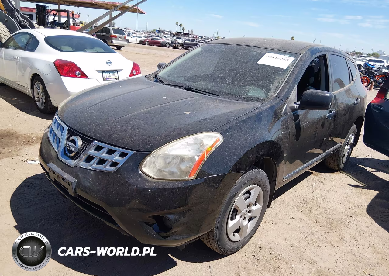 2013 Nissan Rogue S VIN:JN8AS5MVXDW106576 - 2