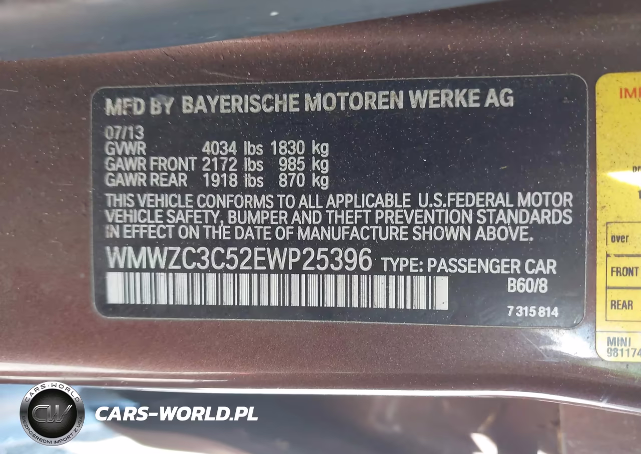 2014 Mini Countryman Cooper S VIN:WMWZC3C52EWP25396 - 9