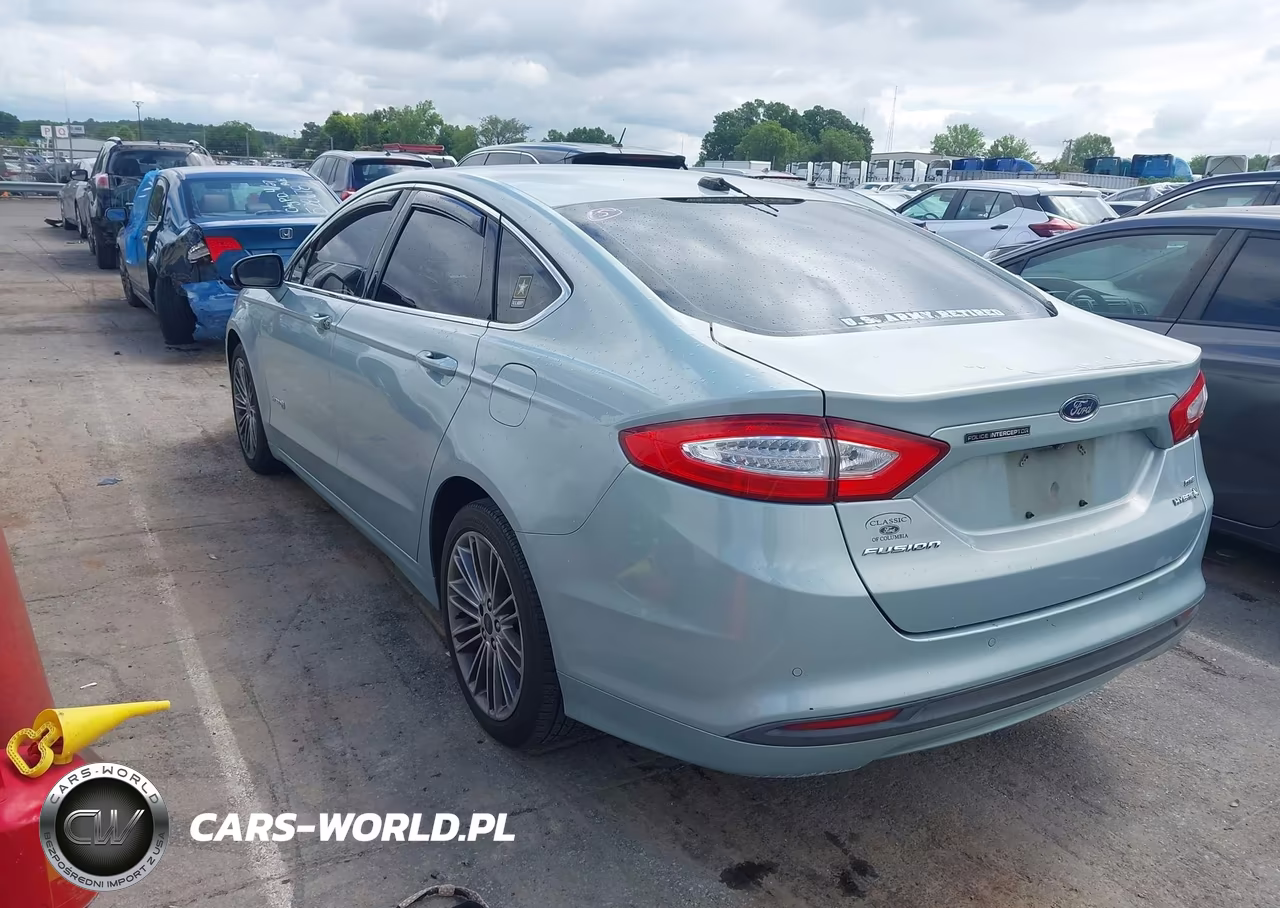 2013 Ford Fusion Hybrid Se VIN:3FA6P0LU2DR375355 - 3