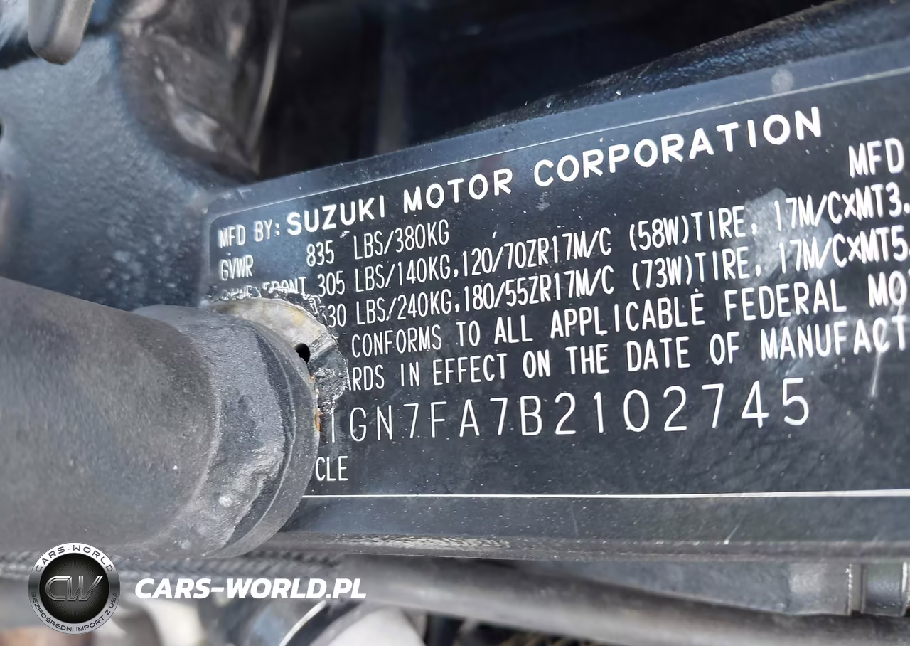 2011 Suzuki Gsx-R600 VIN:JS1GN7FA7B2102745 - 10