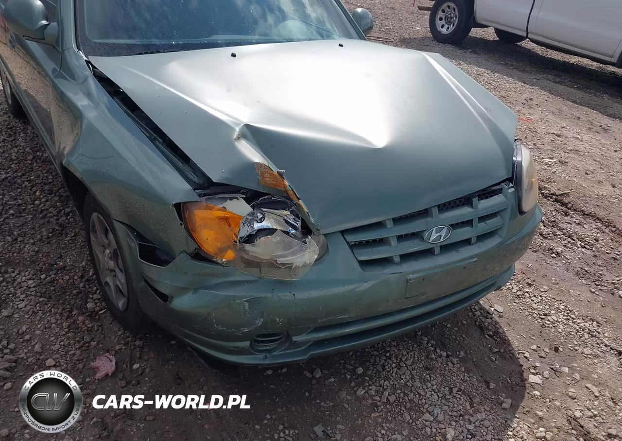 2005 Hyundai Accent Gls VIN:KMHCG45C35U595666 - 6