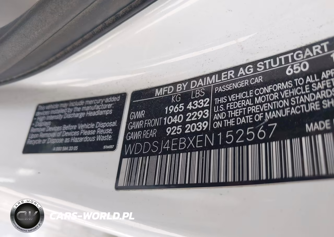 2014 Mercedes-Benz Cla 250 VIN:WDDSJ4EBXEN152567 - 9
