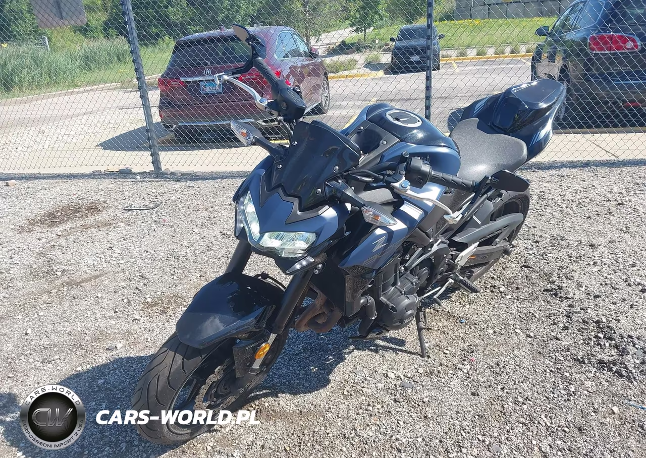 2022 Kawasaki Zr900 F VIN:ML5ZRDF1XNDA54018 - 2