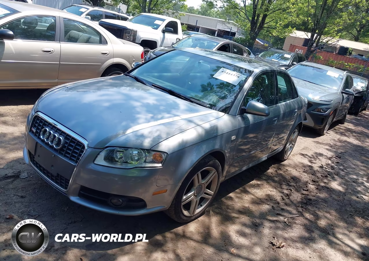 2008 Audi A4 2.0T VIN:WAUDF78E48A043185 - 2