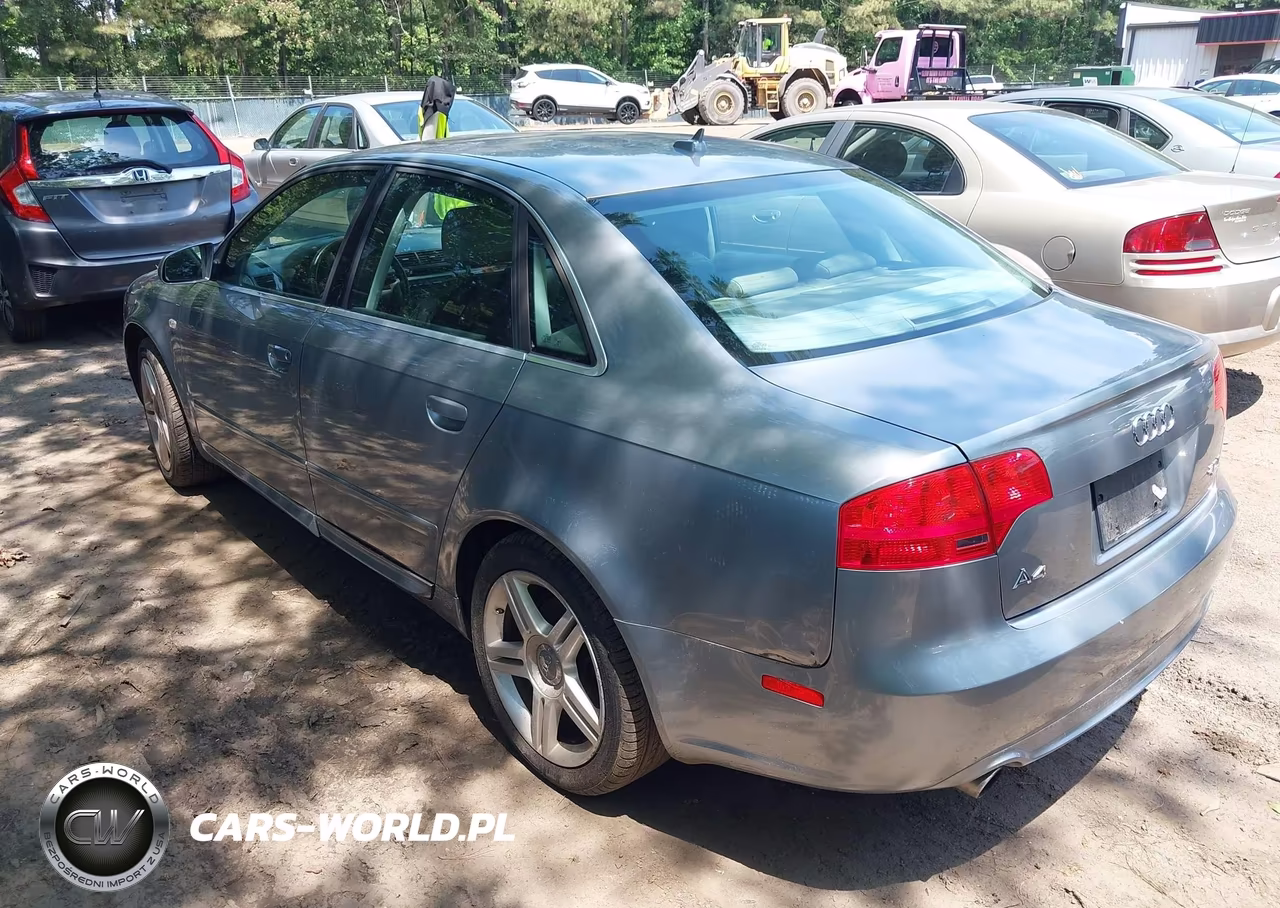 2008 Audi A4 2.0T VIN:WAUDF78E48A043185 - 3