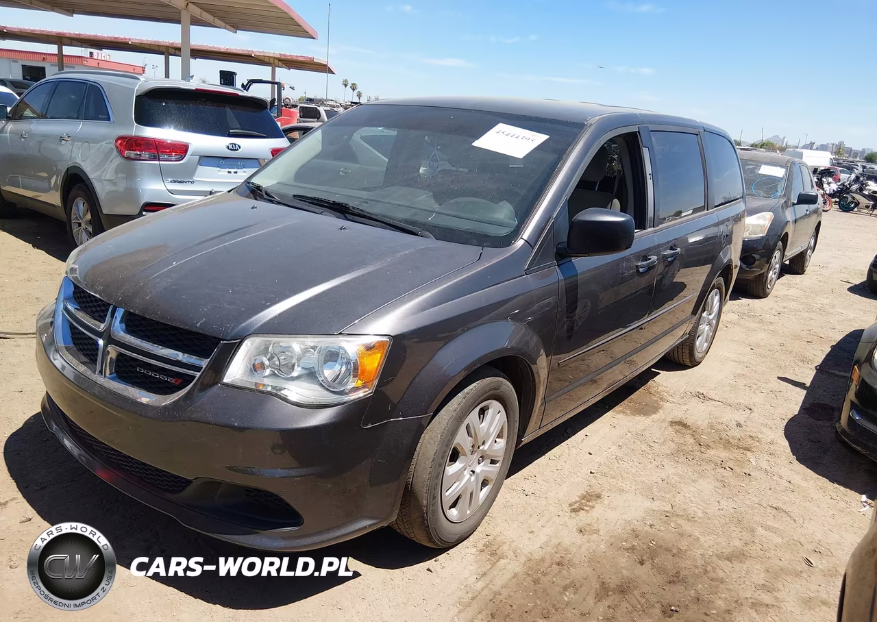 2017 Dodge Grand Caravan Se VIN:2C4RDGBG9HR548157 - 2