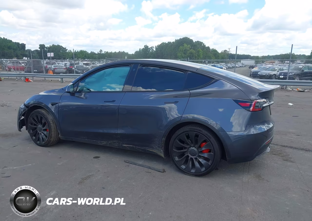 2022 Tesla Model Y Performance Dual Motor All-Wheel Drive VIN:7SAYGDEF6NF448032 - 13