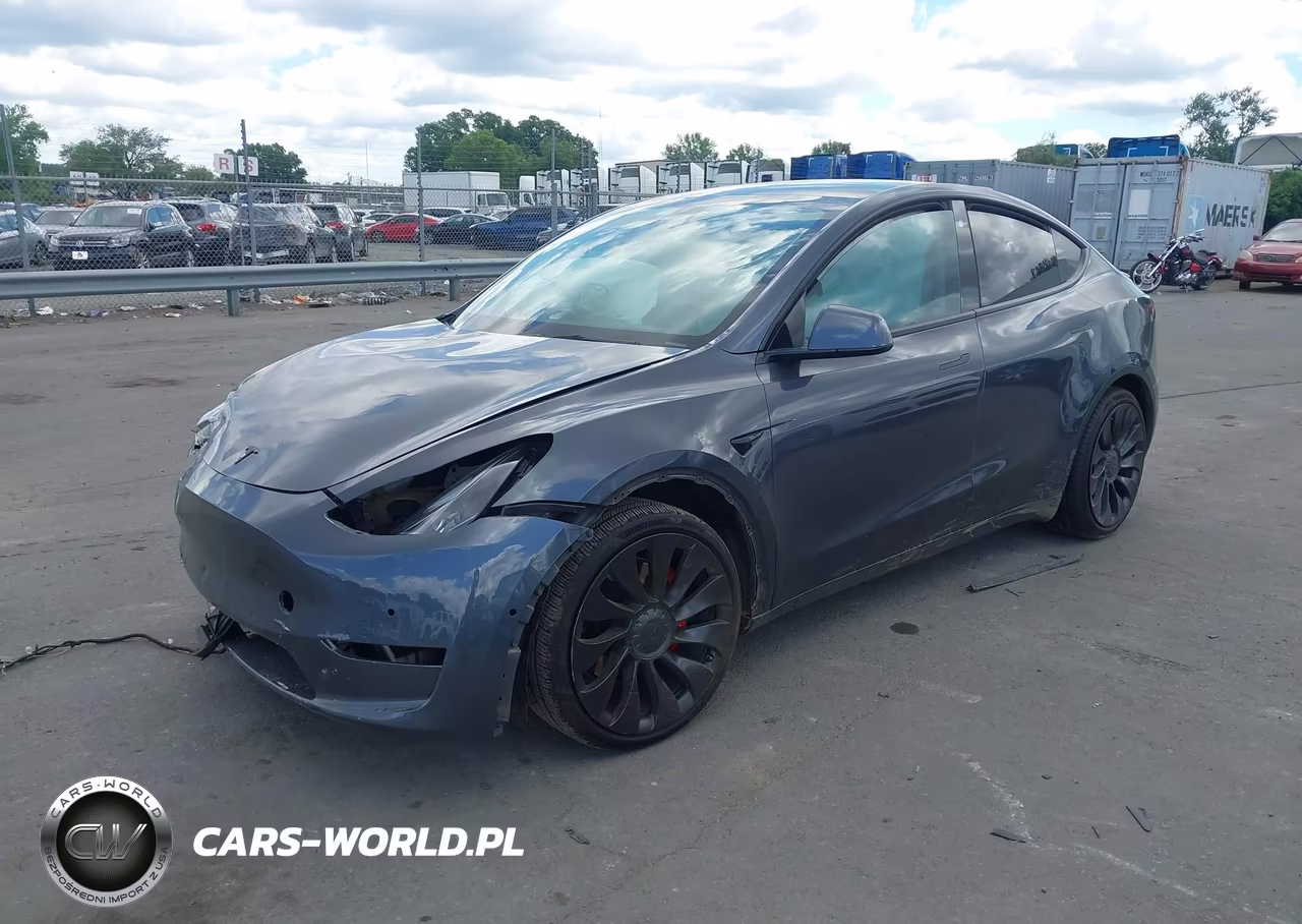 2022 Tesla Model Y Performance Dual Motor All-Wheel Drive VIN:7SAYGDEF6NF448032 - 2