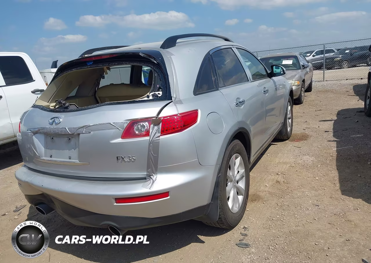 2006 Infiniti Fx35 VIN:JNRAS08U16X102994 - 4