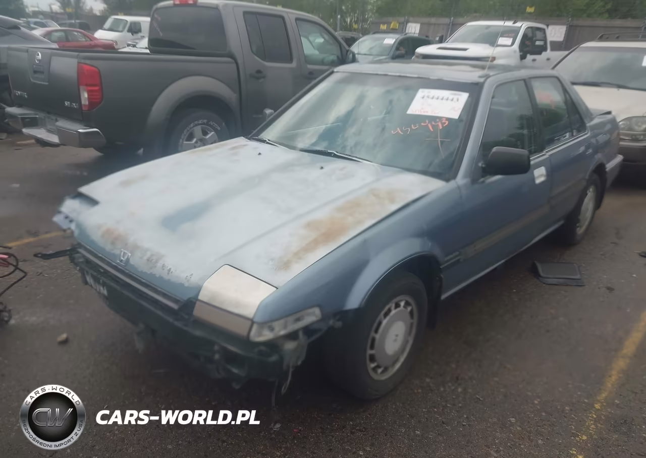 1989 Honda Accord Lxi VIN:JHMCA5645KC104002 - 2