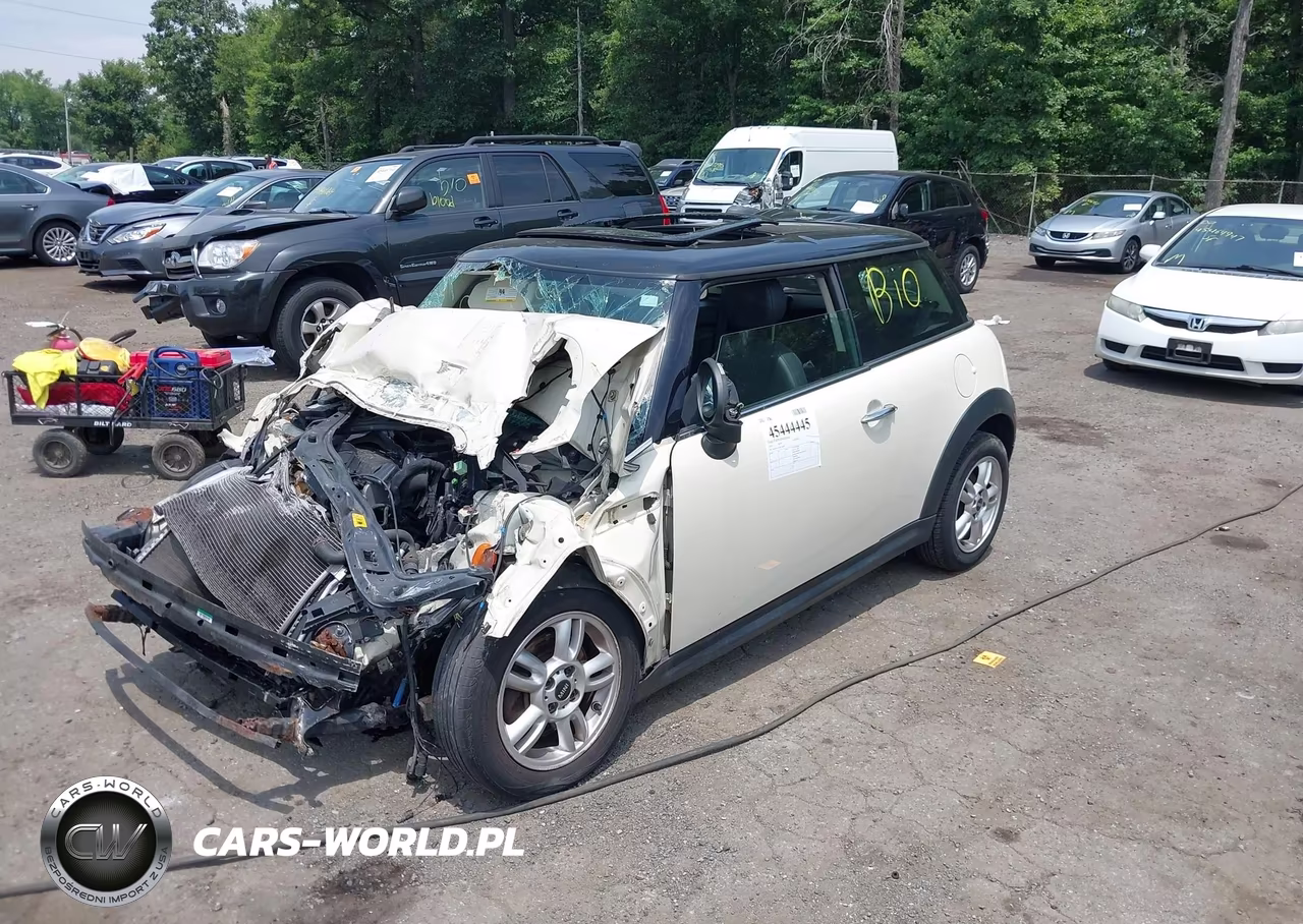 2012 Mini Cooper VIN:WMWSU3C58CT540587 - 2
