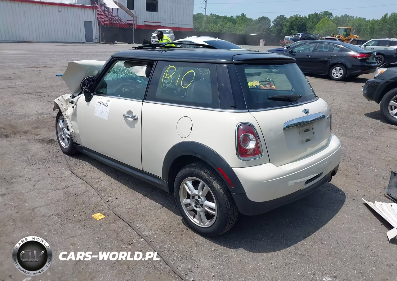 2012 Mini Cooper VIN:WMWSU3C58CT540587 - 3