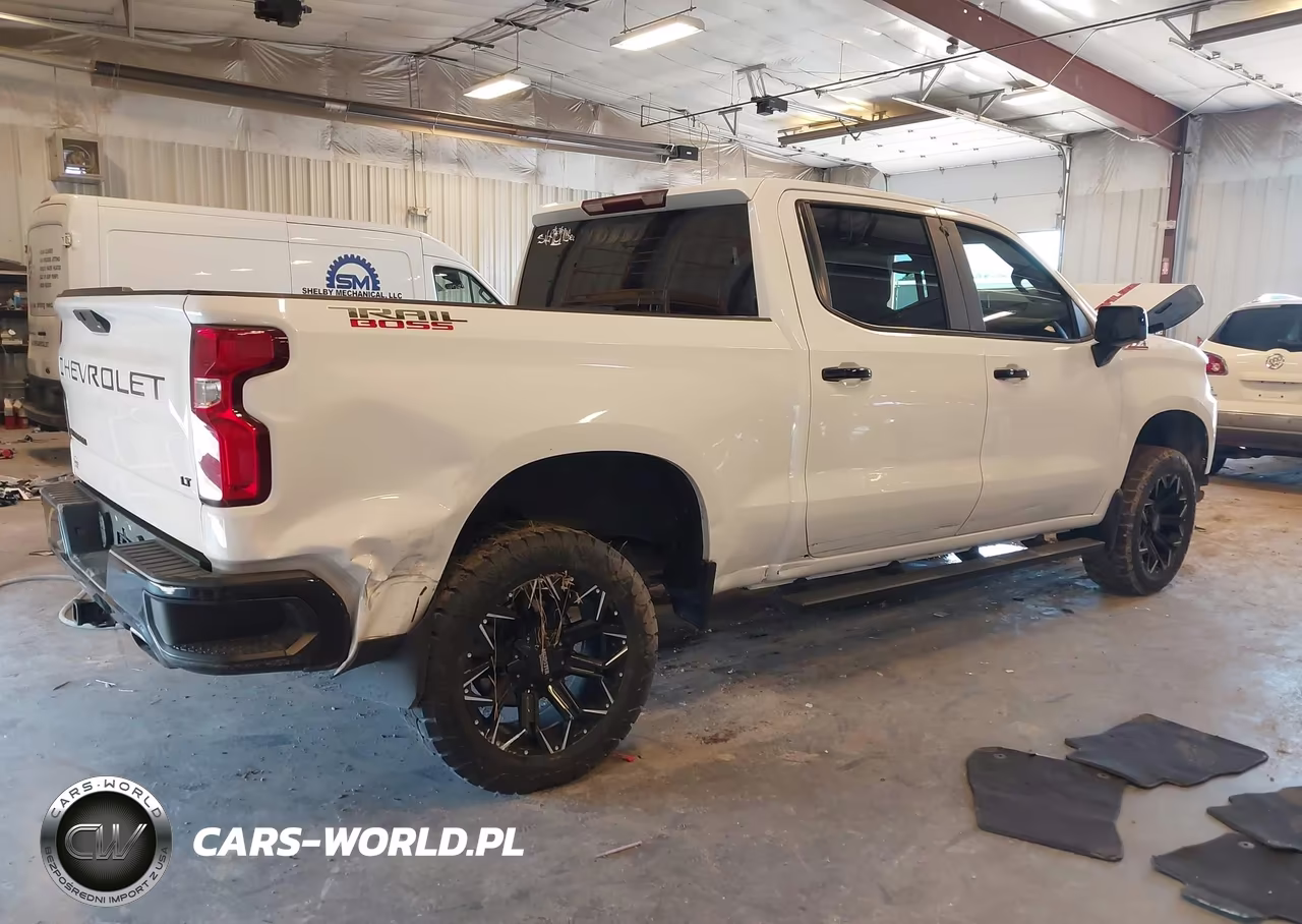 2021 Chevrolet Silverado 1500 4Wd Short Bed Lt Trail Boss VIN:1GCPYFED0MZ372106 - 4