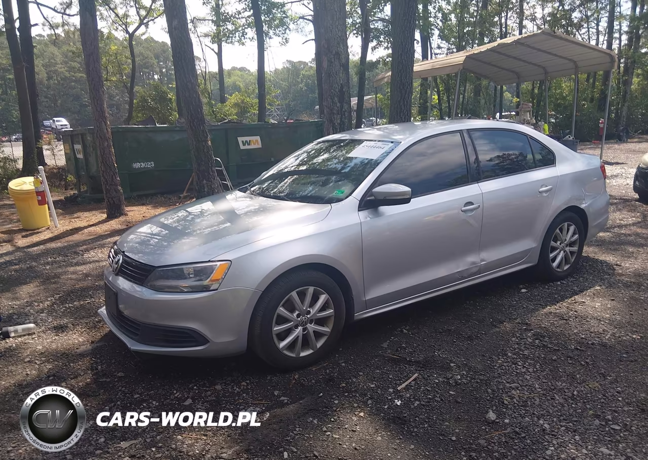 2012 Volkswagen Jetta 2.5L Se VIN:3VWDP7AJ4CM419044 - 2
