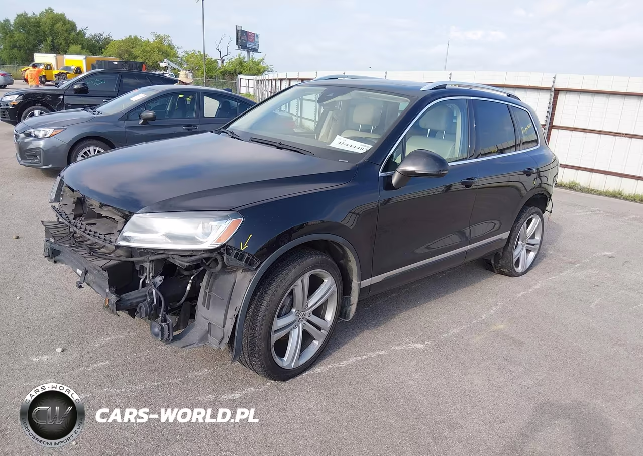 2016 Volkswagen Touareg Vr6 Executive VIN:WVGEF9BP5GD011576 - 2