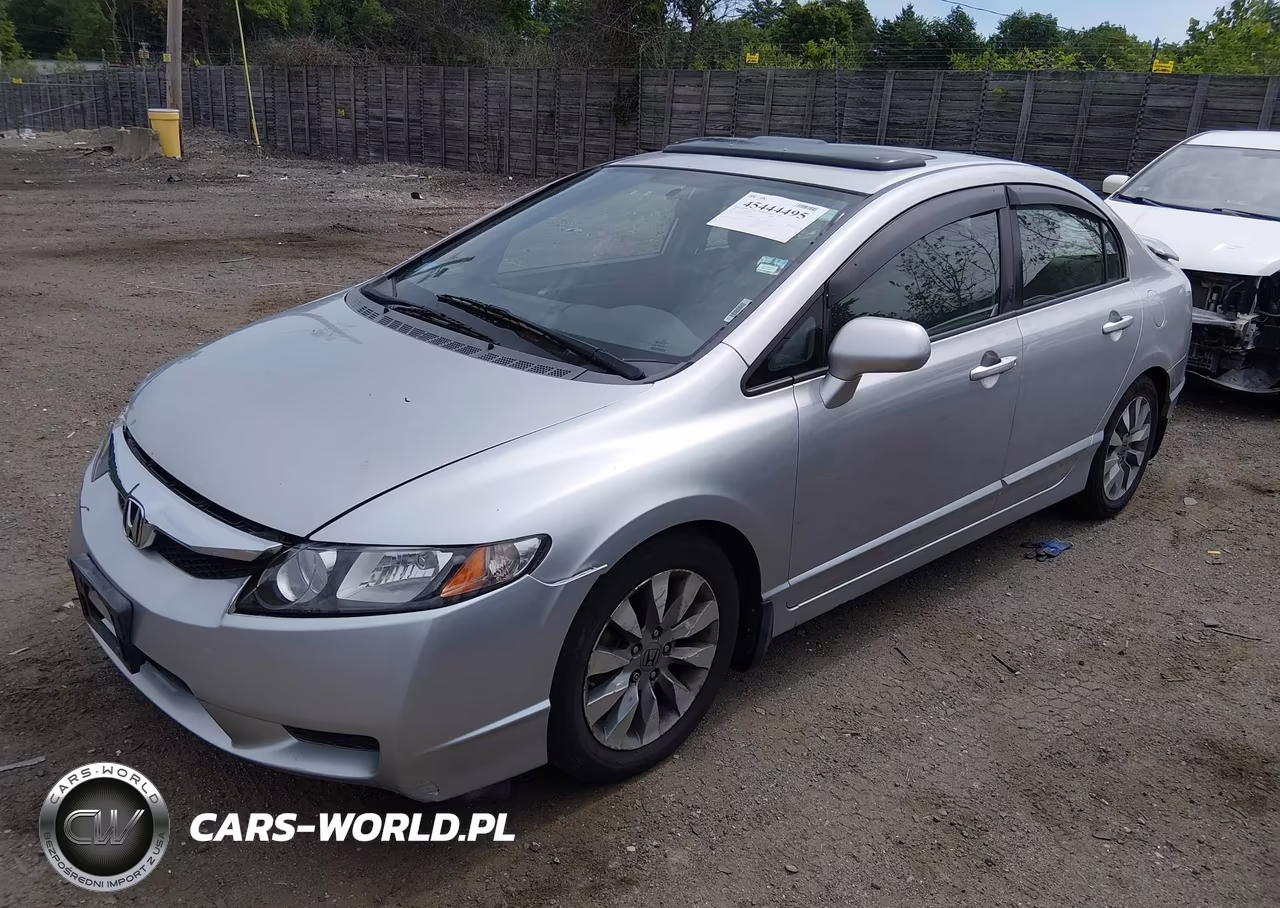 2009 Honda Civic Ex VIN:2HGFA16889H536876 - 2