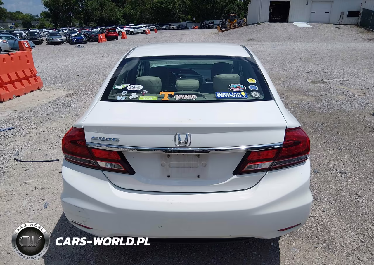 2013 Honda Civic Lx VIN:19XFB2F57DE030208 - 16