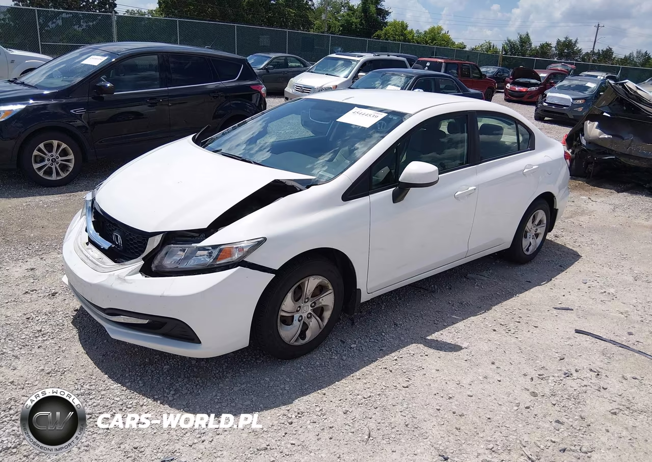 2013 Honda Civic Lx VIN:19XFB2F57DE030208 - 2
