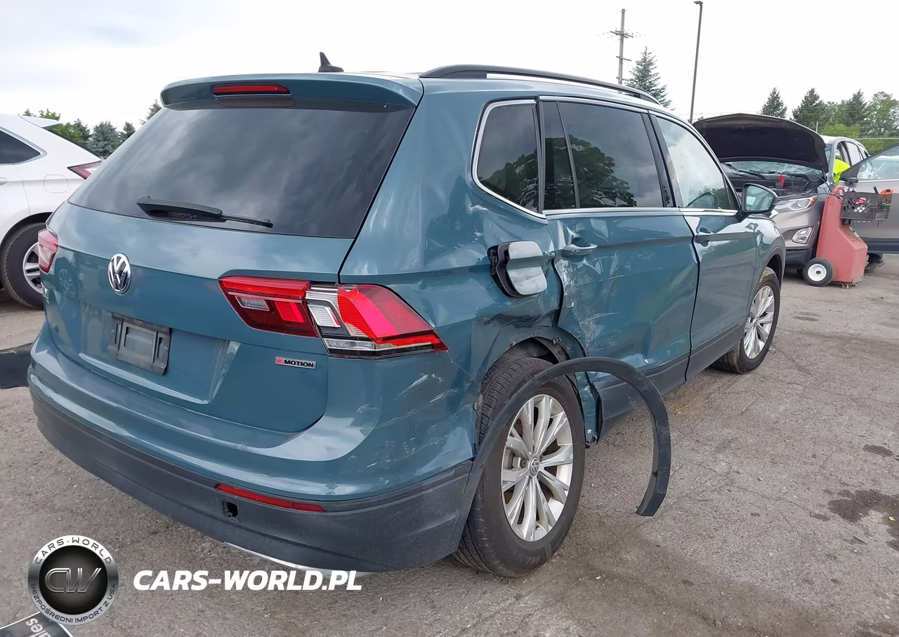 2019 Volkswagen Tiguan 2.0T Se-2.0T Sel-2.0T Sel R-Line-2.0T Sel R-Line Black VIN:3VV2B7AX8KM095996 - 4