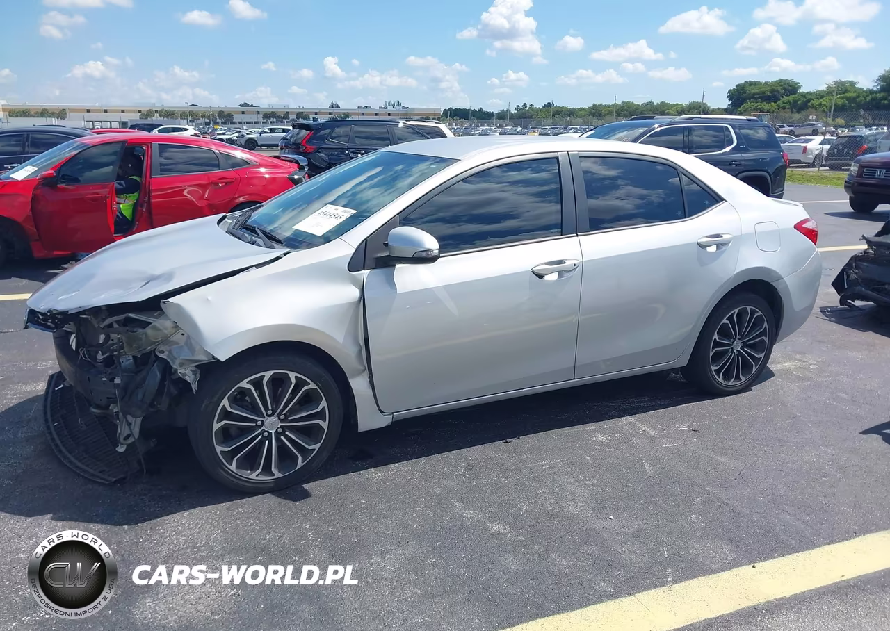 2016 Toyota Corolla S Plus VIN:2T1BURHE5GC540252 - 2