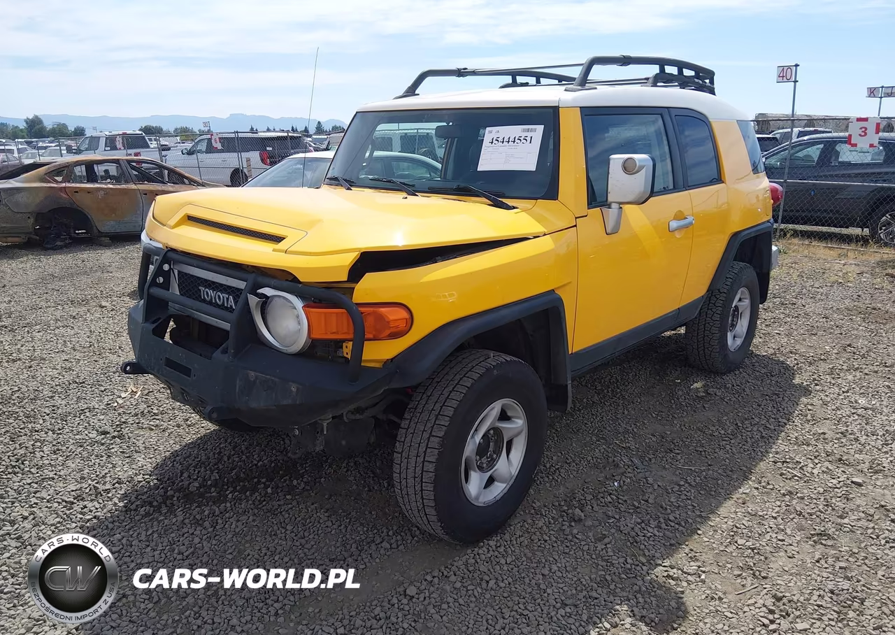2007 Toyota Fj Cruiser VIN:JTEBU11F870100035 - 2