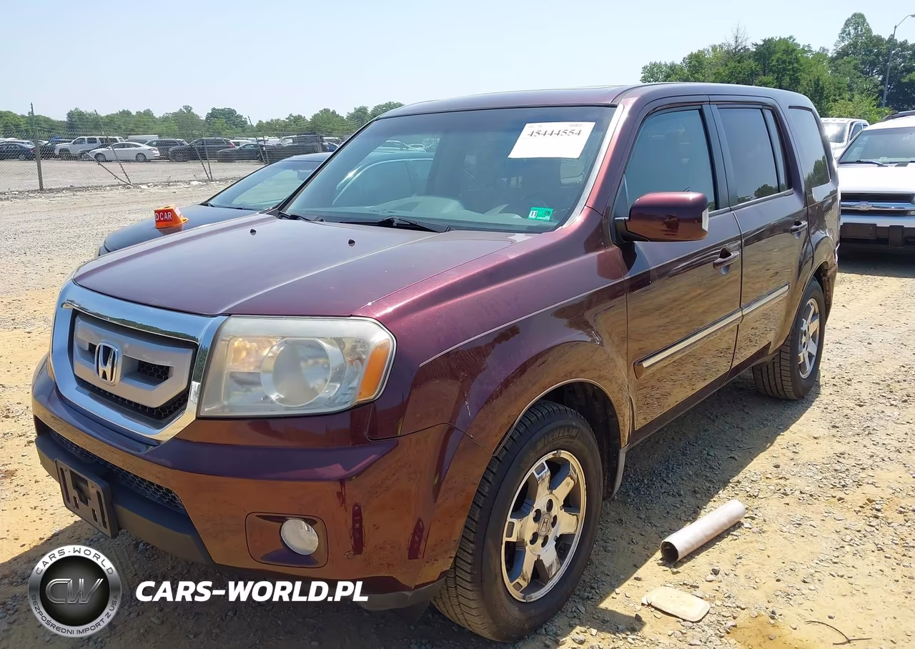 2009 Honda Pilot Touring VIN:5FNYF489X9B016121 - 2